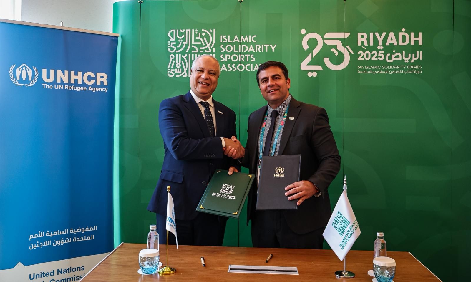 UNHCR and Islamic Solidarity Sports Association Sign a Memorandum of Understanding